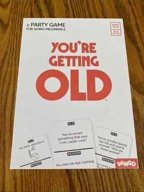 You're Getting Old Card Game